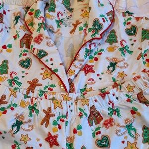 Roller Rabbit Gingerbread party polo Pajamas